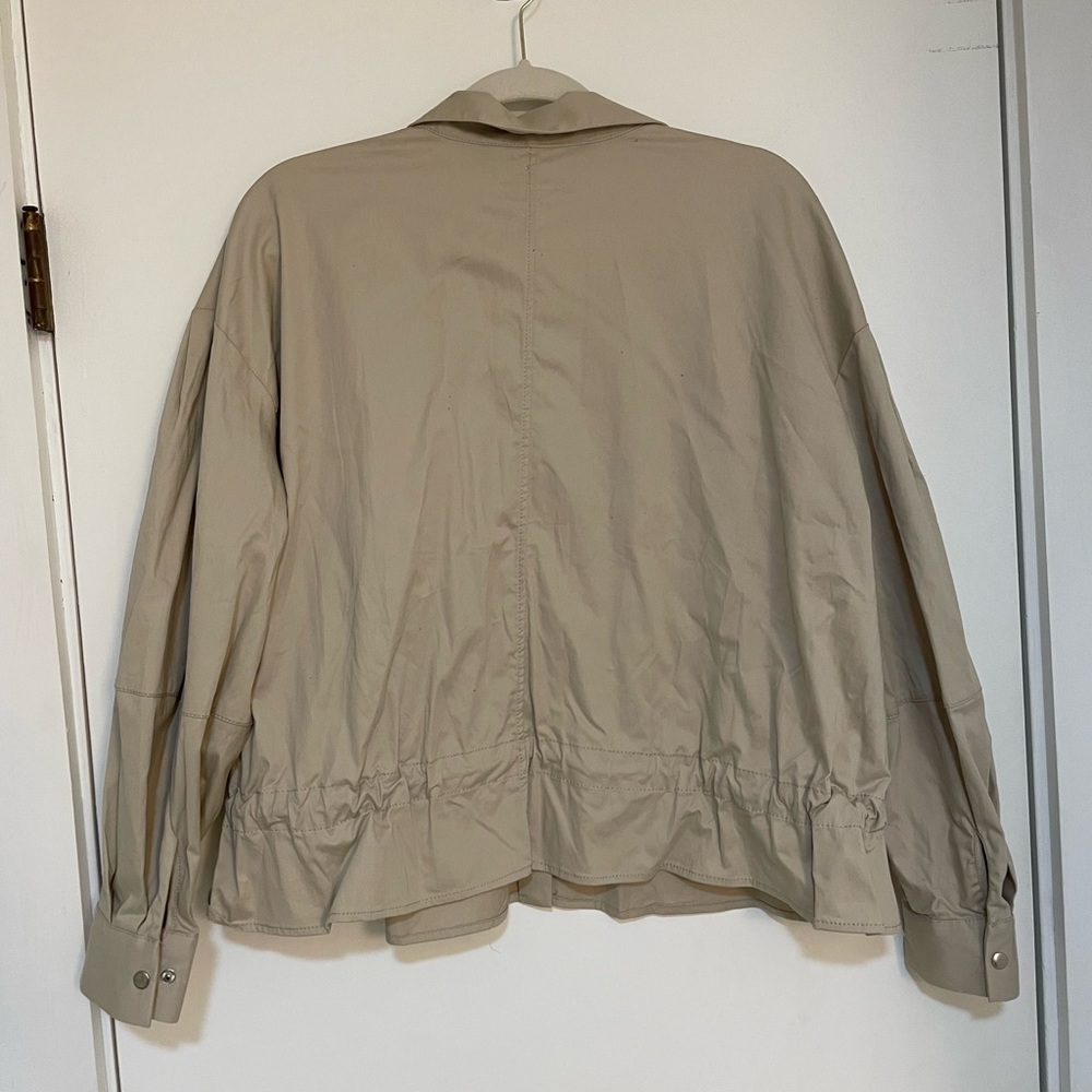 ZARA Cropped Utility Jacket - Picture 4 of 4
